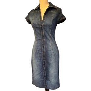 Denim Shirt Dress